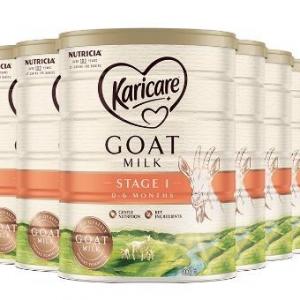 【新西兰直邮 包邮包税 下单需备注身份号】KARICARE GOAT可瑞康山羊奶粉 1段*6罐 （0-6个月）