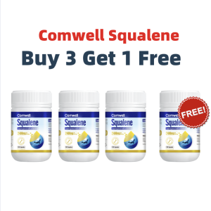 Comwell Squalene 2400mg 100 Capsules (Buy 3 Get 1 Free)