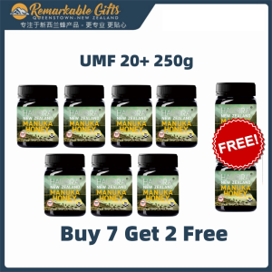 Hauora Manuka Honey 20+ 250g buy 7 get 2 Free